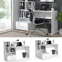Vicco Bureau Blanc 149.2x49.8cm