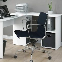 Vicco Bureau dangle Blanc 136x112cm