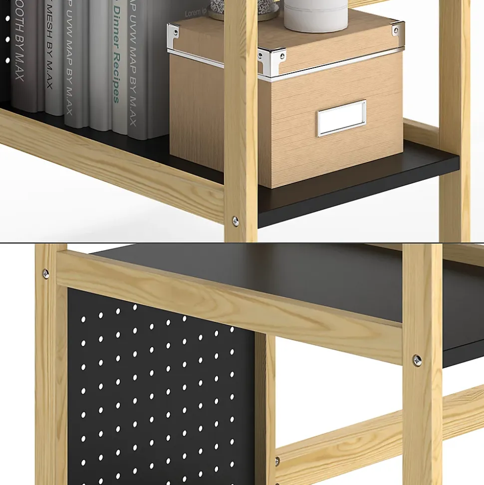 Vicco Bureau Noir 120 x 60 cm