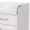Vicco Caisson roulant Blanc 36x40cm avec 4 tiroirs