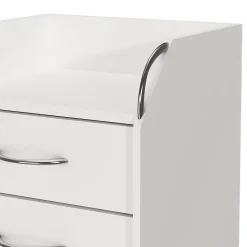 Vicco Caisson roulant Blanc 36x40cm avec 4 tiroirs