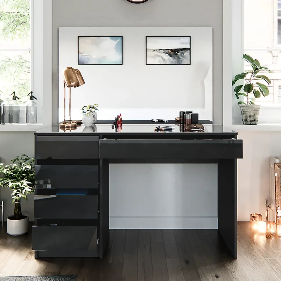 Vicco Coiffeuse Anthracite 55cm