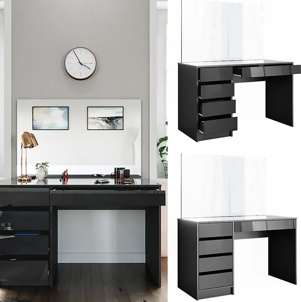 Vicco Coiffeuse Anthracite 55cm
