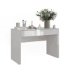 Vicco Coiffeuse blanc brillant/blanc 110cm avec 2 tiroirs