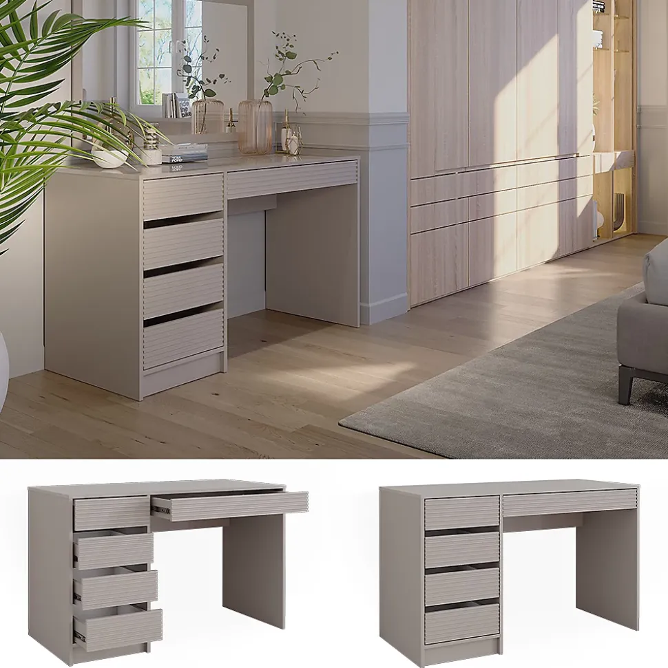 Vicco Coiffeuse Cachemire 120cm sans miroir