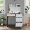 Vicco Coiffeuse Sonoma 90cm avec miroir