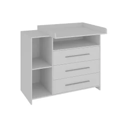 Vicco Commode à langer Blanc 110x93.5cm avec plan à langer