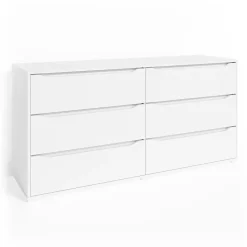 Vicco Commode avec tiroirs Blanc 48x77.6cm