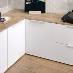 Vicco Commode dangle Blanc/Sonoma 40x50cm avec porte