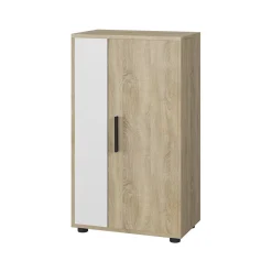 Vicco commode Sonoma/blanc 50.1x87.3cm avec 2 compartiments