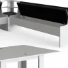 Vicco Groupe de banquettes dangle Blanc 210x41.5cm avec table