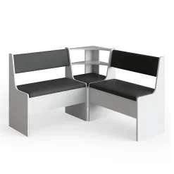 Vicco Groupe de banquettes dangle Blanc 41.5x120cm Sans table