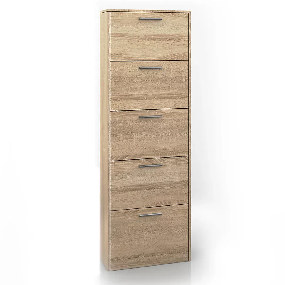 Vicco Meuble à chaussure Sonoma 59x169.5cm