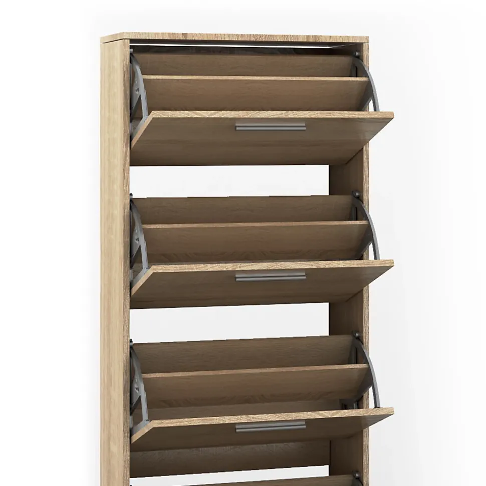 Vicco Meuble à chaussure Sonoma 59x169.5cm