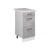 Vicco Meuble bas universel Béton 40cm avec tiroirs
