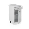 Vicco Meuble bas universel Béton 40cm avec tiroir, avec PT