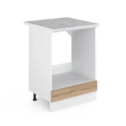 Vicco Meuble bas universel Sonoma 60cm avec grande niche, avec PT