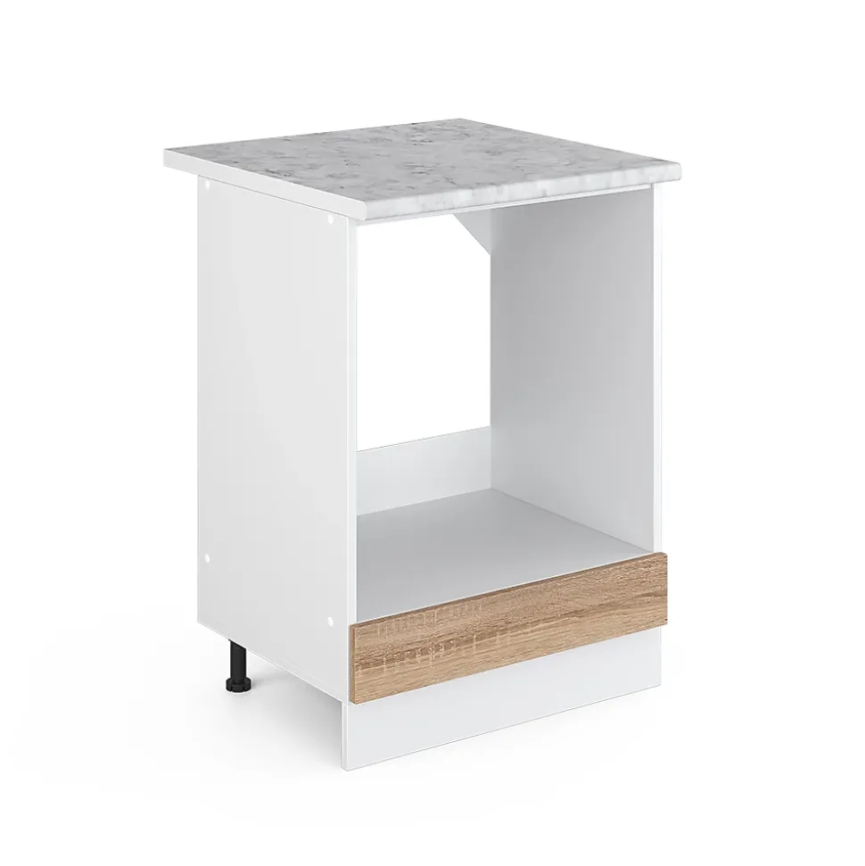 Vicco Meuble bas universel Sonoma 60cm avec grande niche, avec PT