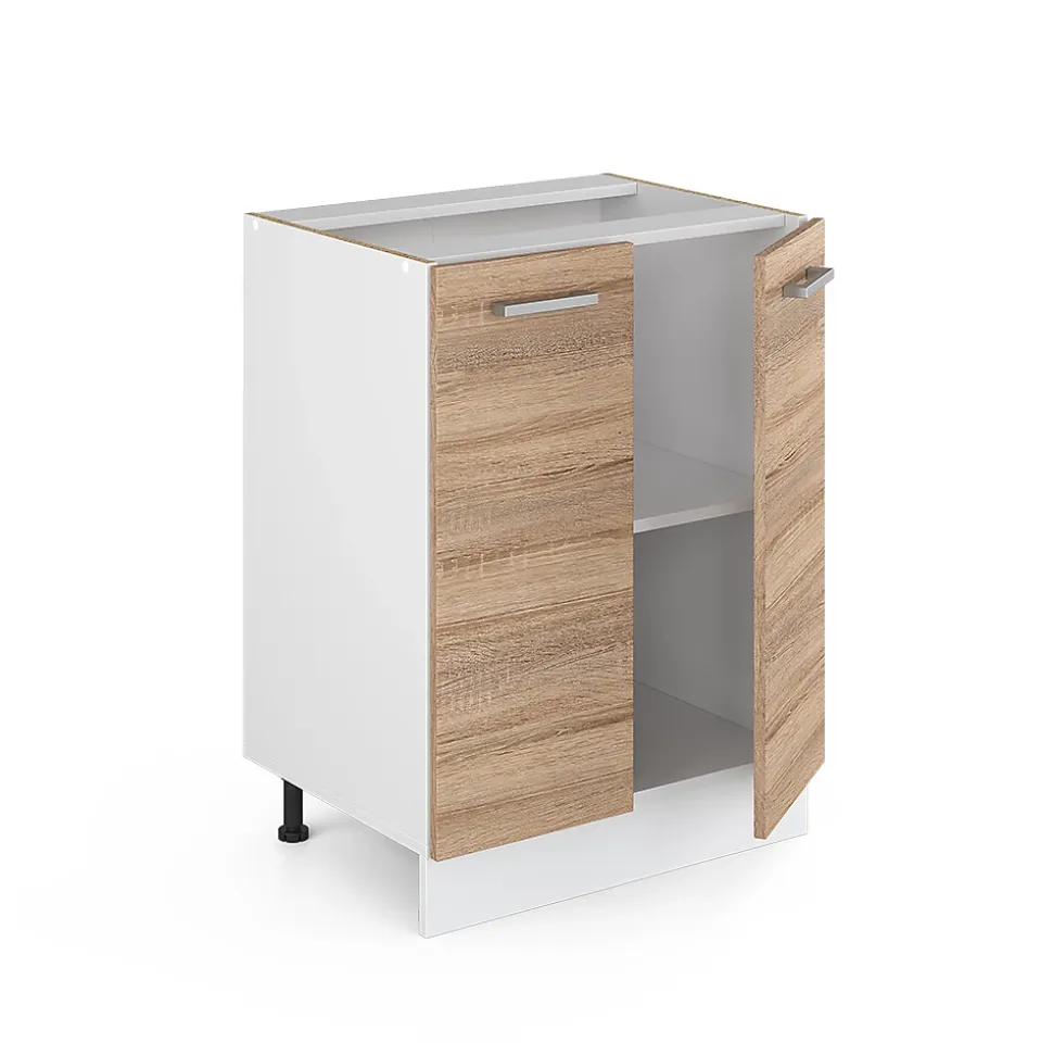 Vicco Meuble bas universel Sonoma 60cm avec portes, sans PT