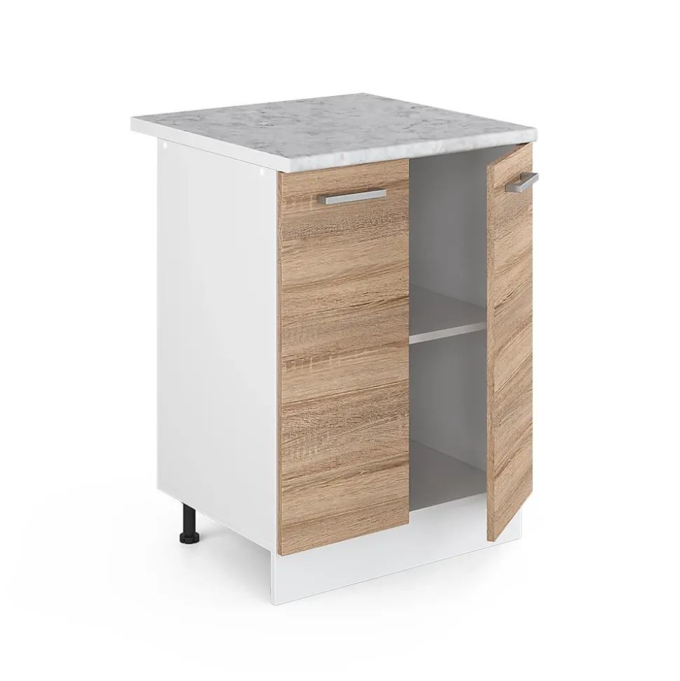 Vicco Meuble bas universel Sonoma 60cm avec portes, avec PT