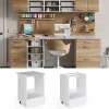 Vicco Meuble bas universel Blanc Haute brillance 60cm avec grande niche, avec PT