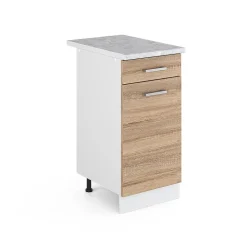 Vicco Meuble bas universel Sonoma 40cm avec tiroir, avec PT
