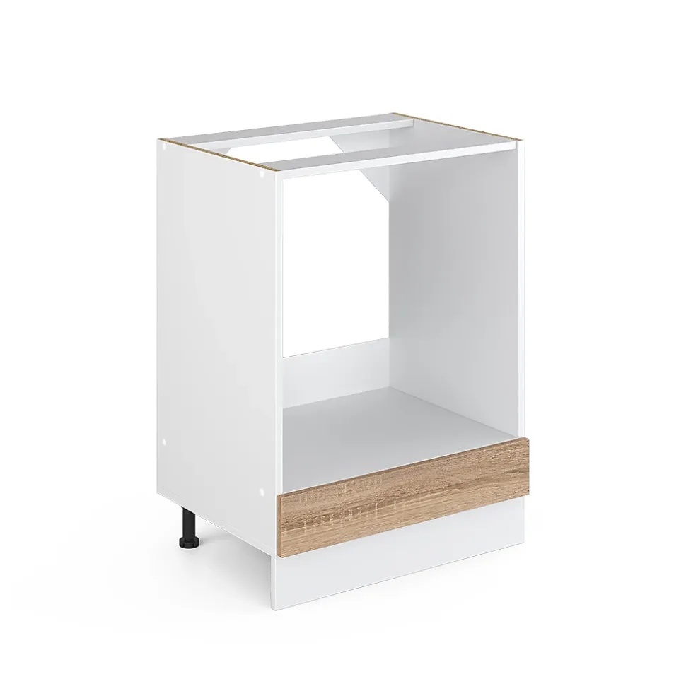 Vicco Meuble bas universel Sonoma 60cm avec grande niche, sans PT