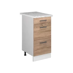 Vicco Meuble bas universel Sonoma 40cm avec tiroirs
