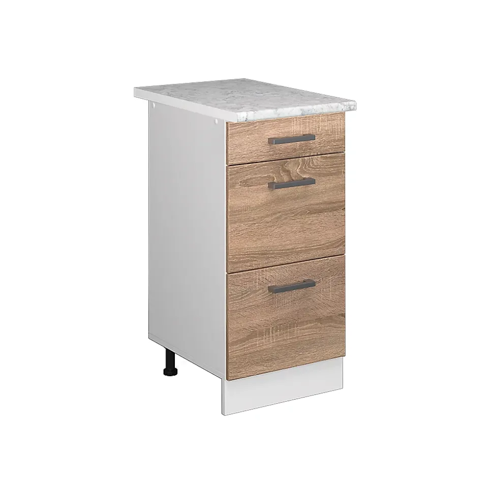 Vicco Meuble bas universel Sonoma 40cm avec tiroirs