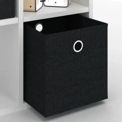 Vicco Meuble de rangement cube Blanc 82.8x82.8cm