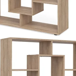 Vicco Meuble de rangement cube Sonoma 107.2x143cm