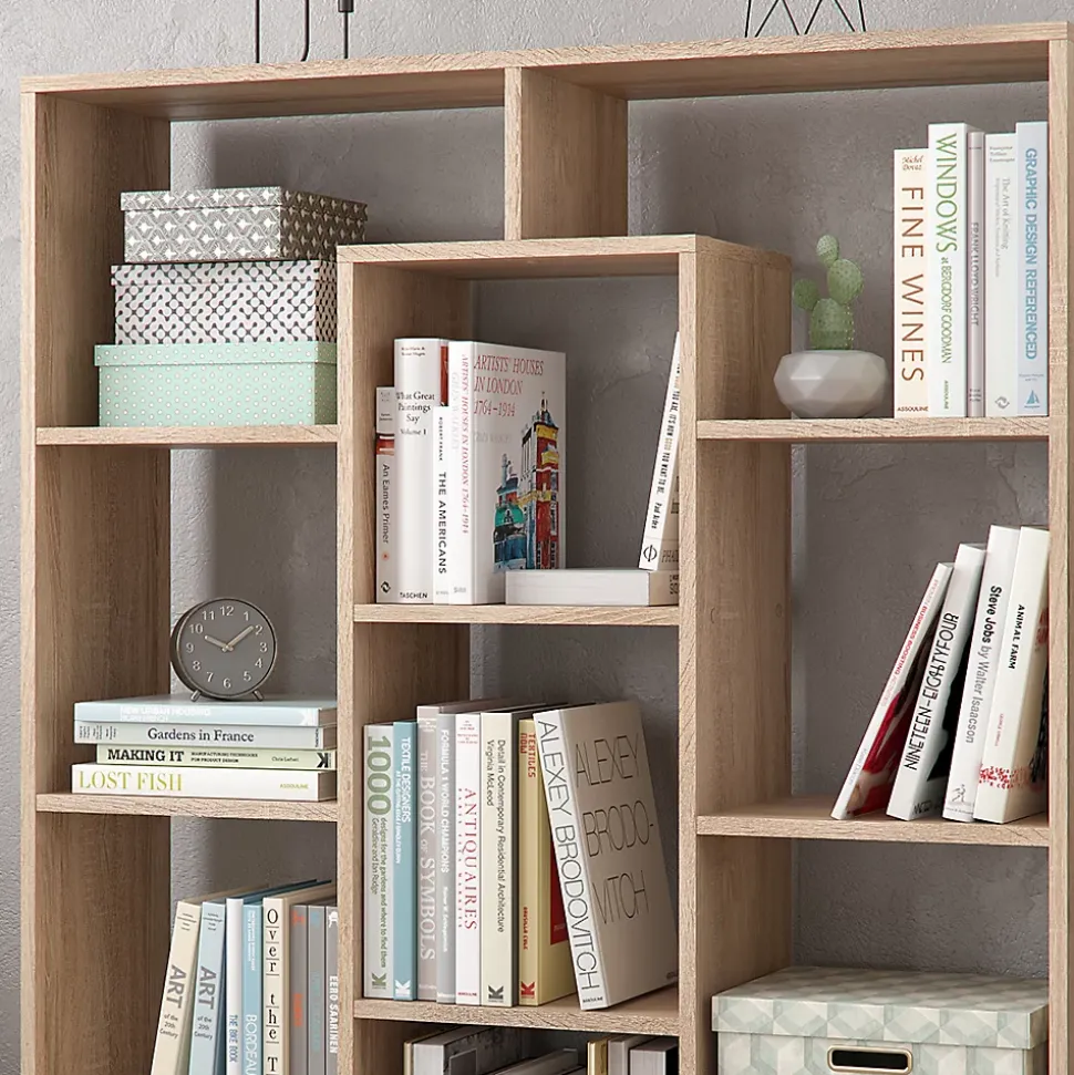 Vicco Meuble de rangement cube Sonoma 107.2x143cm