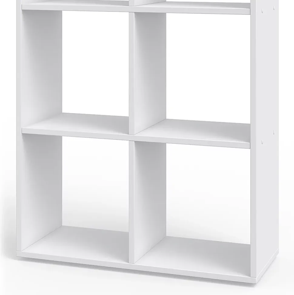 Vicco Meuble de rangement cube Blanc 72x107.8cm