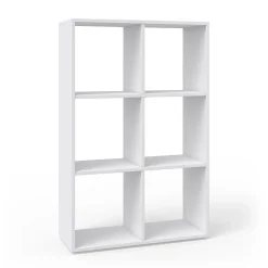 Vicco Meuble de rangement cube Blanc 72x107.8cm