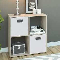 Vicco Meuble de rangement cube Sonoma 72.6x72cm