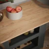 Vicco Set de table de bar Chêne doré/anthracite 110x65cm avec 2 tabourets de bar