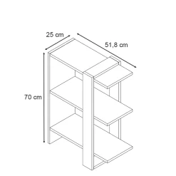 Vicco Séparateur despace Blanc 51.8x70cm