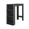 Vicco Table de bar Anthracite 45x110cm
