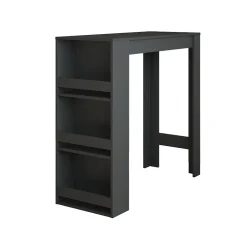 Vicco Table de bar Anthracite 45x110cm