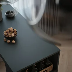 Vicco Table de bar Anthracite 45x110cm