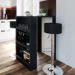 Vicco Table de bar Anthracite 57x80cm