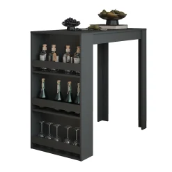 Vicco Table de bar Anthracite 57x117cm