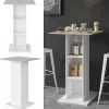 Vicco Table de bar Béton 70x70cm