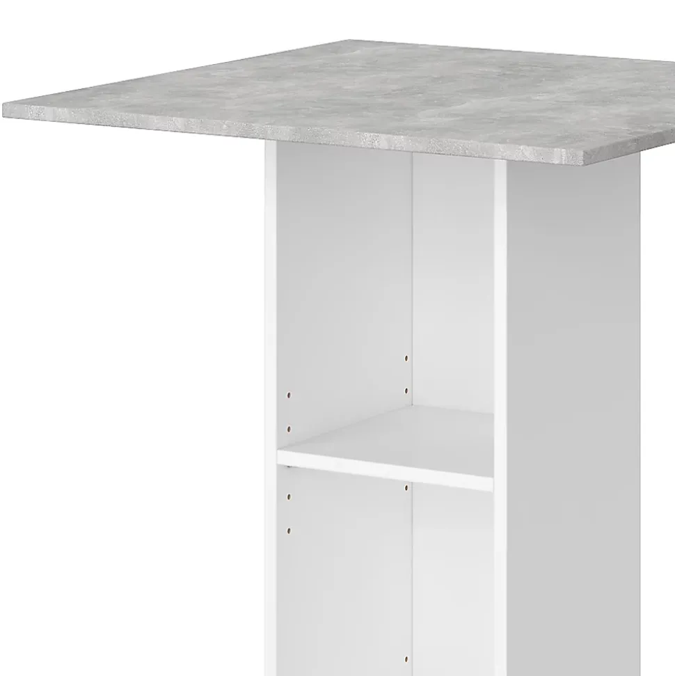 Vicco Table de bar Béton 70x70cm