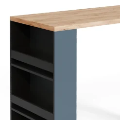 Vicco Table de bar Chêne 57x117cm