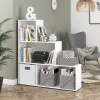 Vicco Étagère Blanc 116.8x123.2cm