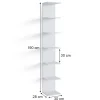 Vicco Étagère Blanc 28x190cm Lot de 2