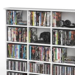 Vicco Étagère CD Blanc 105.4x136cm