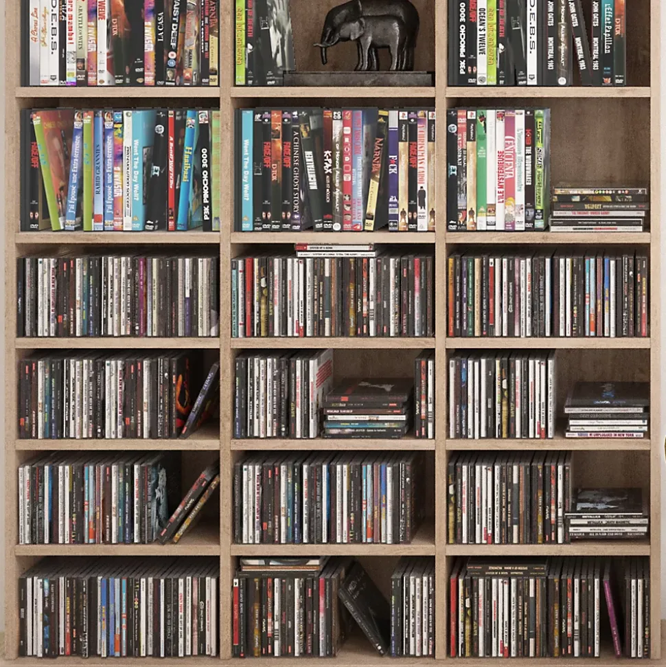 Vicco Étagère CD Sonoma 105.4x136cm