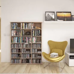 Vicco Étagère CD Sonoma 105.4x136cm